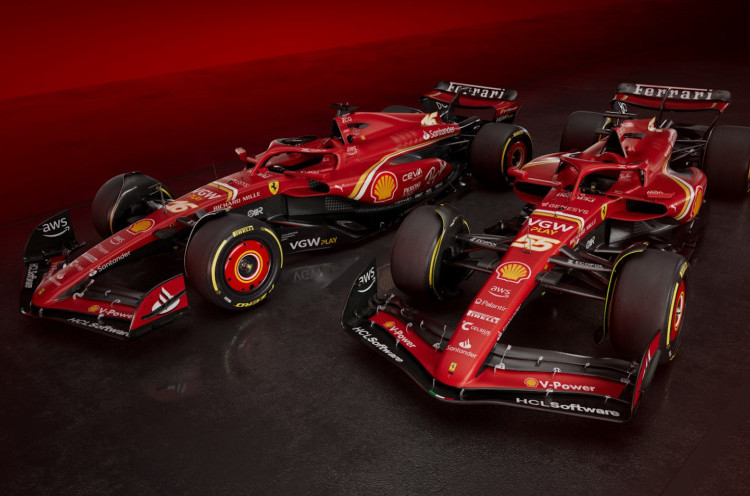 Luncurkan Tim 2024, Ferrari Tampil dengan Wajah Lebih Segar