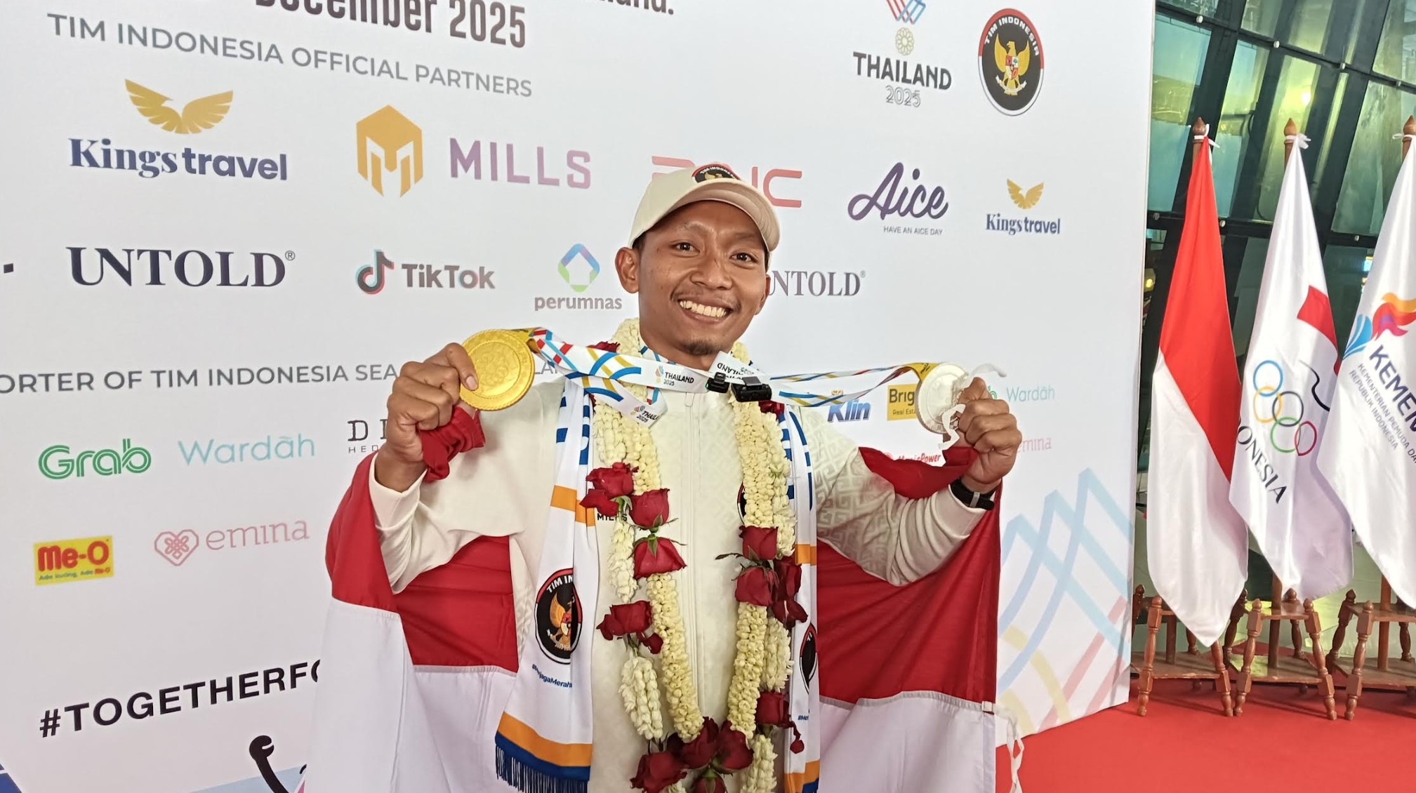 SEA Games 2025: Tiba di Tanah Air, Rendy Varera Persembahkan Medali untuk Istri dan Anak Tercinta