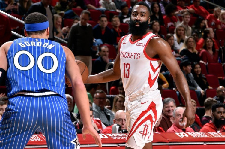 Hasil NBA: James Harden 40 Poin, Rockets Lanjutkan Tren Positif