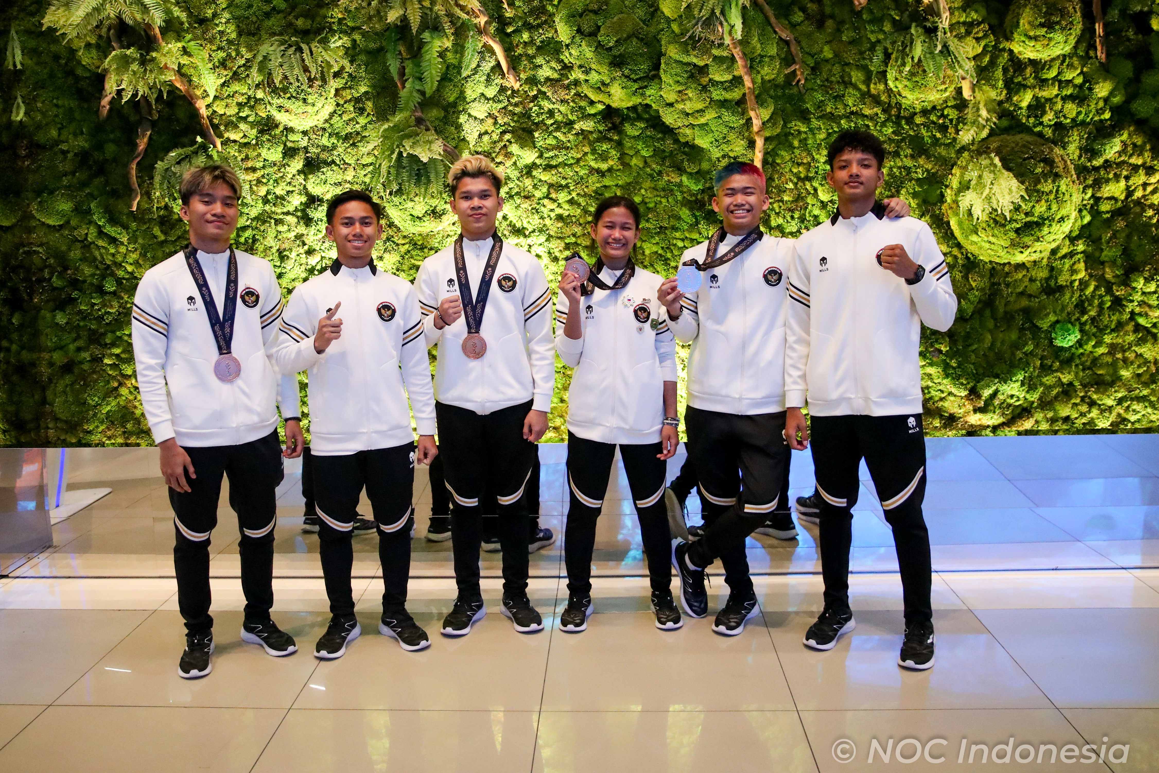 Asian Youth Games 2025, Pertacami Cetak Sejarah Boyong 4 Medali Perunggu Cabor MMA