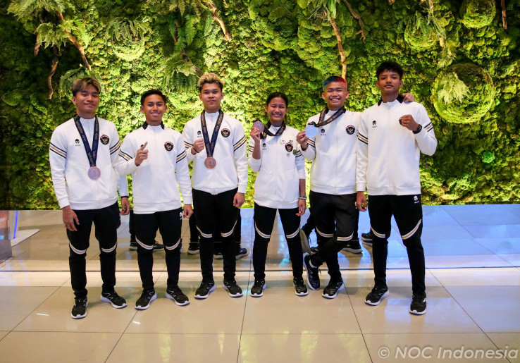 Asian Youth Games 2025, Pertacami Cetak Sejarah Boyong 4 Medali Perunggu Cabor MMA