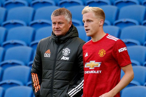 Disarankan Tinggalkan MU, Van de Beek Dapat Jaminan dari Solskjaer