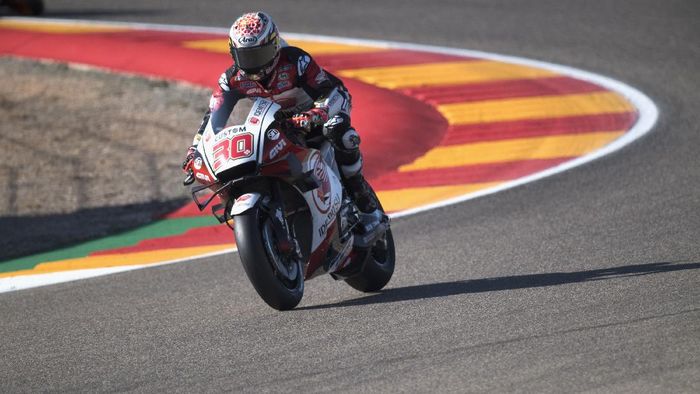 Kualifikasi MotoGP Teruel: Nakagami Pole, Mir Tak Tembus 10 Besar