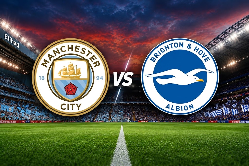 Prediksi dan Link Streaming Manchester City vs Brighton: Jangan Seperti Man United