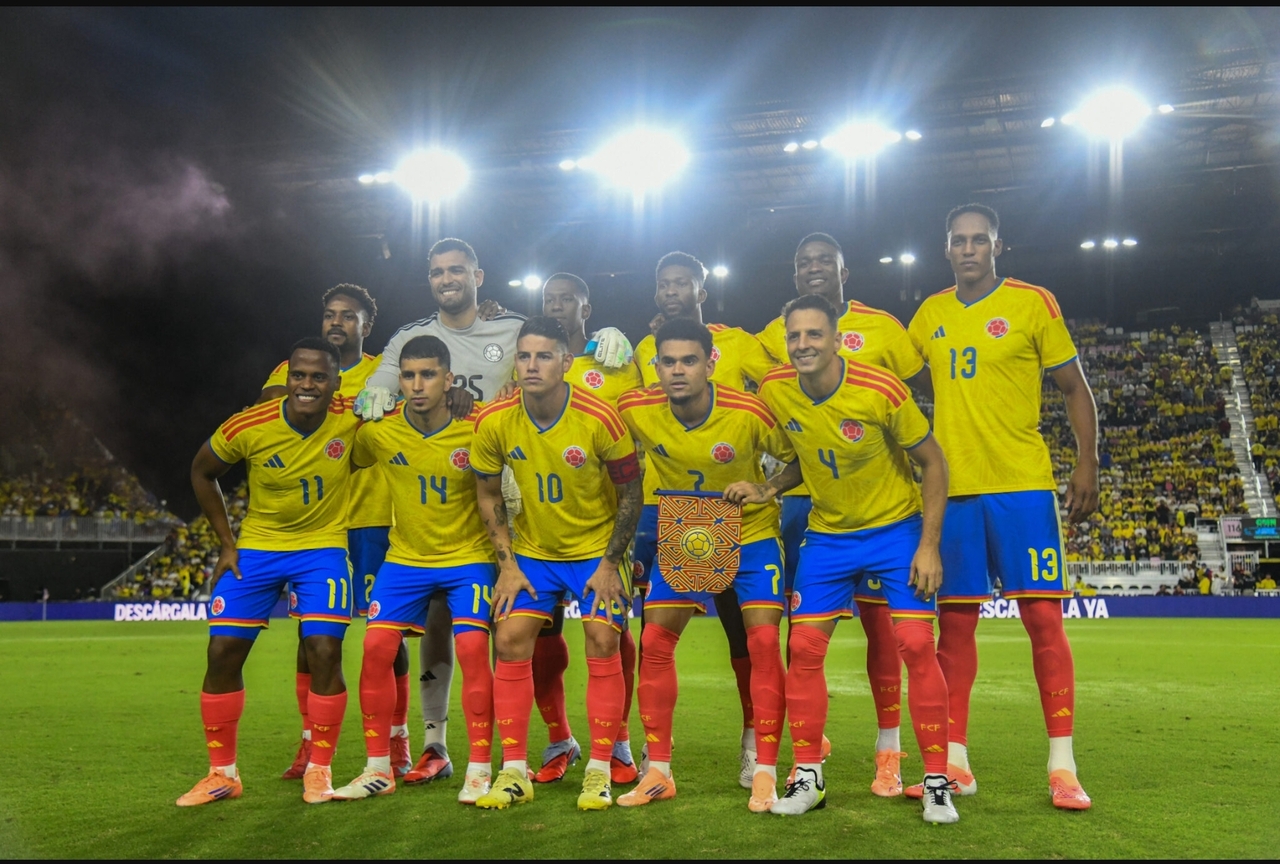 Timnas Kolombia. (Federasi Sepak Bola Kolombia)