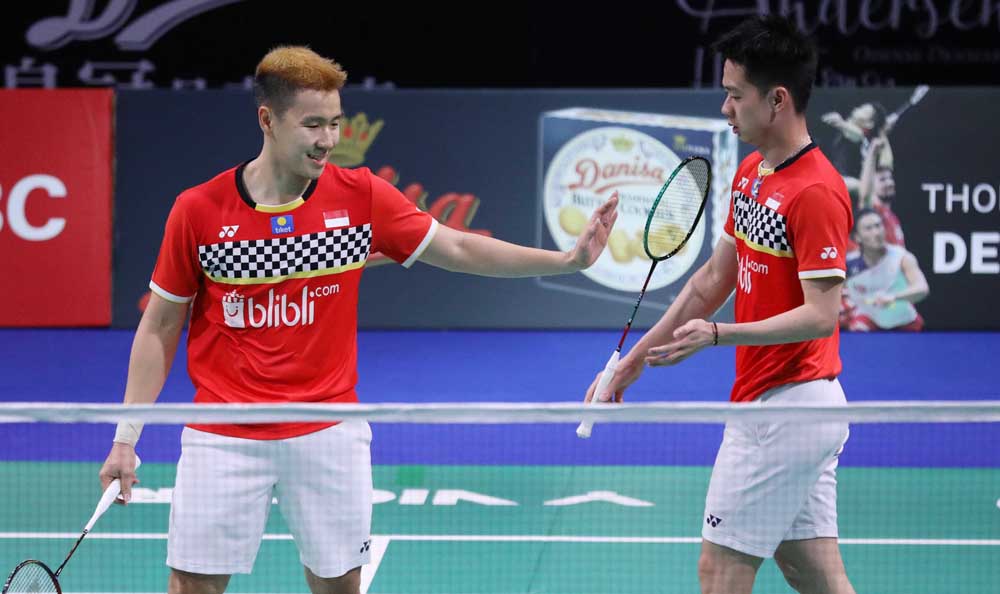 Ogah Lengah, Kevin/Marcus Waspadai Pasangan Inggris