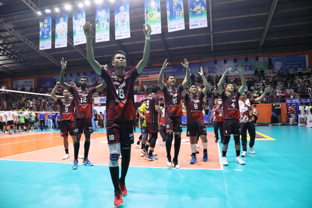 Jakarta STIN BIN Sapu Bersih Pekan Kedua Proliga 2023