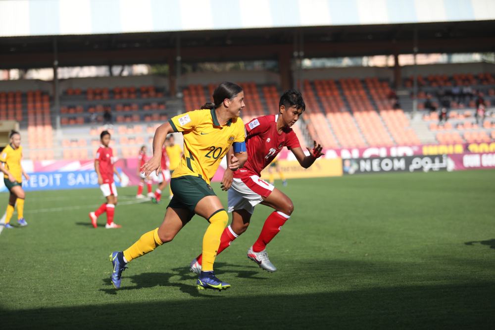 Rasa Hormat di Balik Kemenangan Telak 18-0 Timnas Putri Australia atas Indonesia