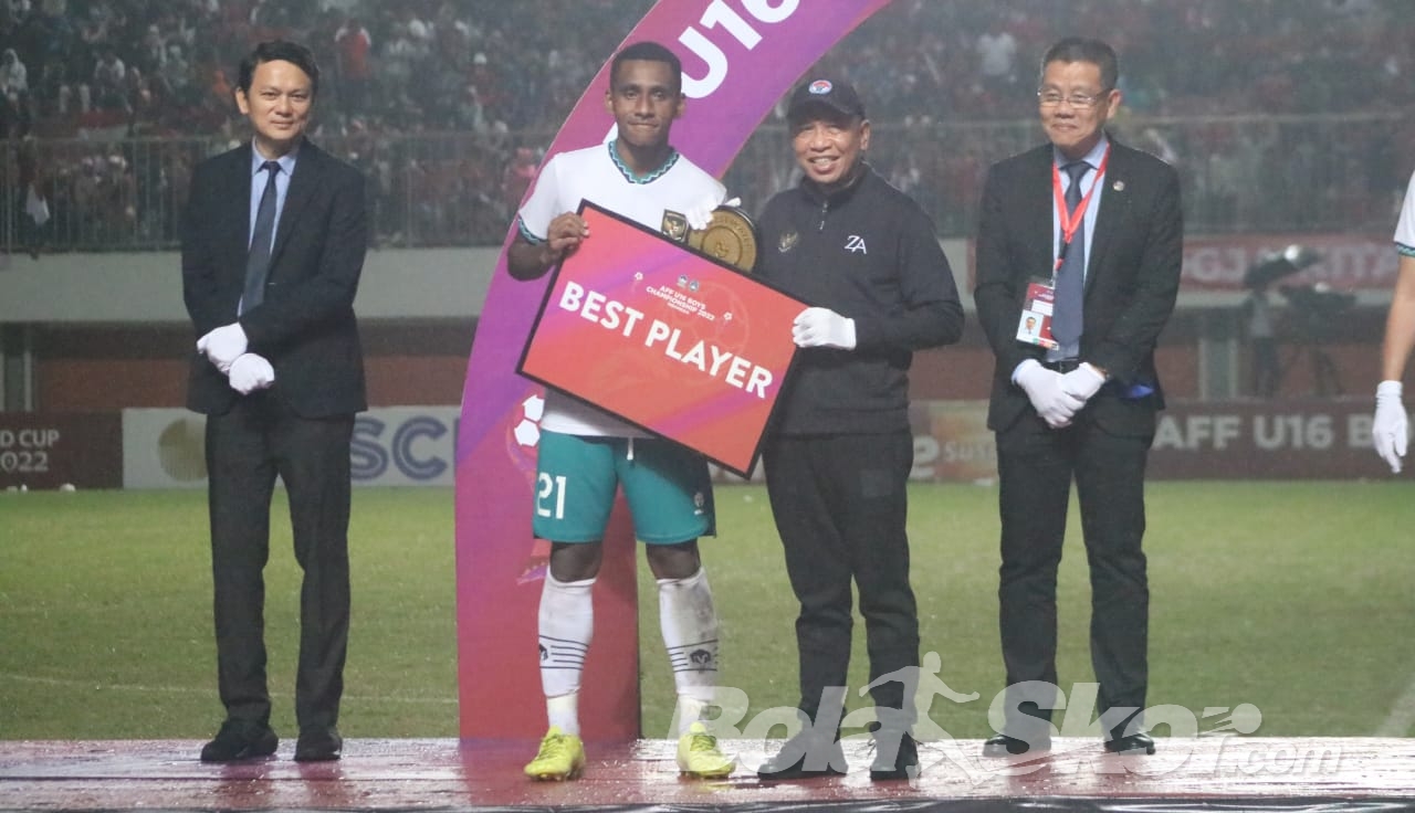 Daftar Penghargaan Individu Piala AFF U-16 2022: Kapten Timnas U-16 Jadi Pemain Terbaik