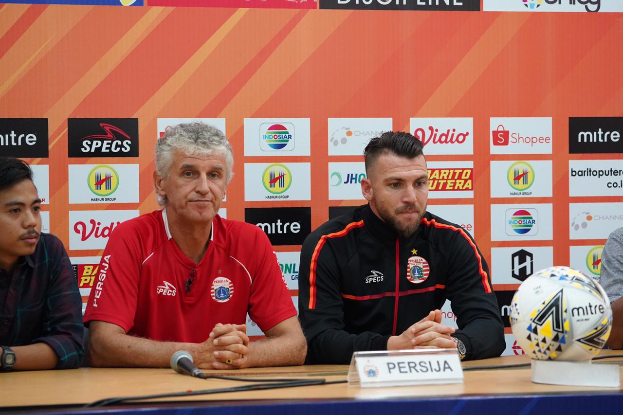 Tak Mau Lihat Rapor Pertemuan, Pelatih Persija Optimistis Tatap Laga Kontra Barito Putera