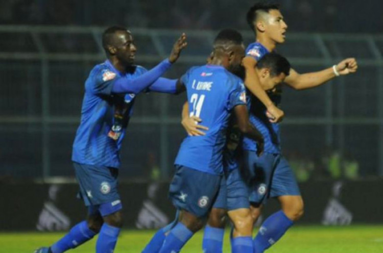Arema FC Ukir Dua Rekor Sekaligus Lewat Kemenangan di Padang
