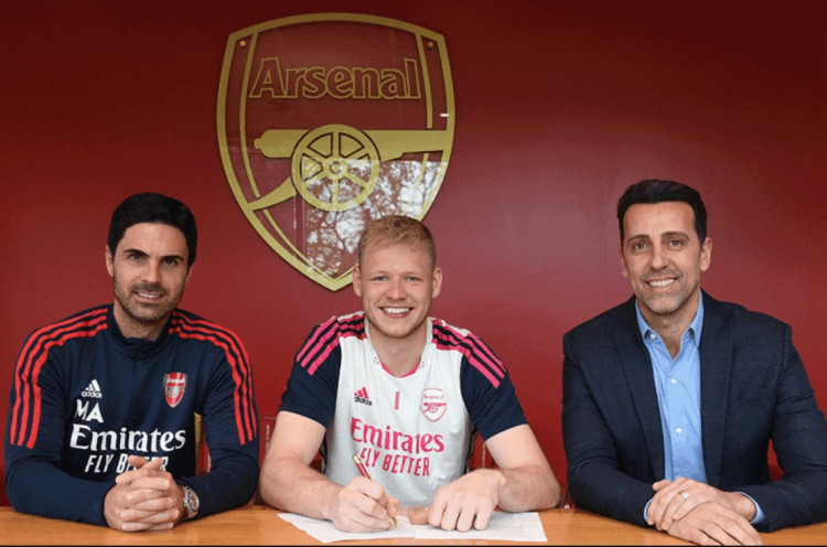 Arsenal Ikat Aaron Ramsdale dengan Kontrak Jangka Panjang