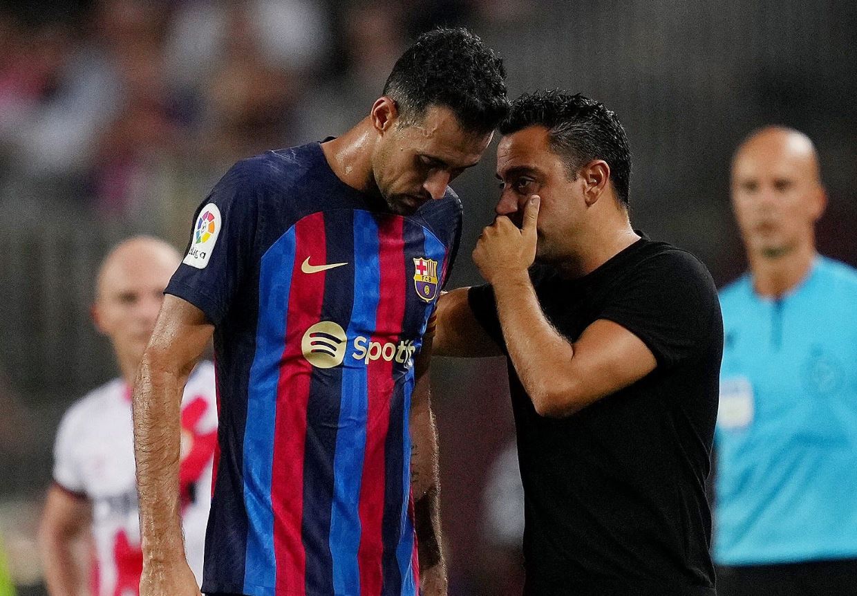 Harapan Xavi kepada Busquets Terkait Masa Depannya di Barcelona