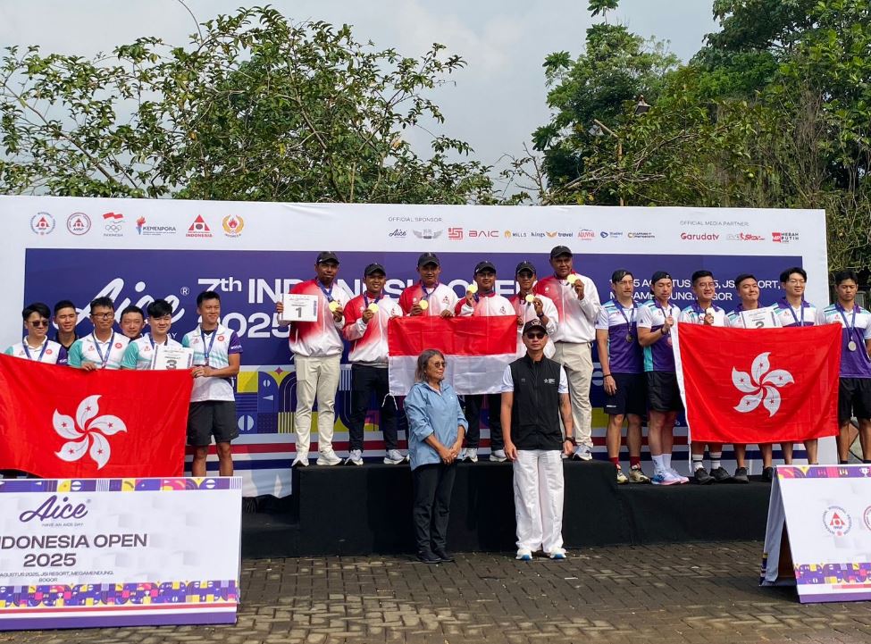 Koleksi Emas Bertambah, Timnas Woodball Indonesia Juara Satu di Nomor Tim Stroke Putra Aice 7th Indonesia Open Woodball