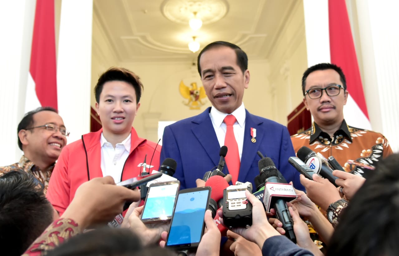 Bertemu Jokowi, Liliyana Natsir Sempat Curhat