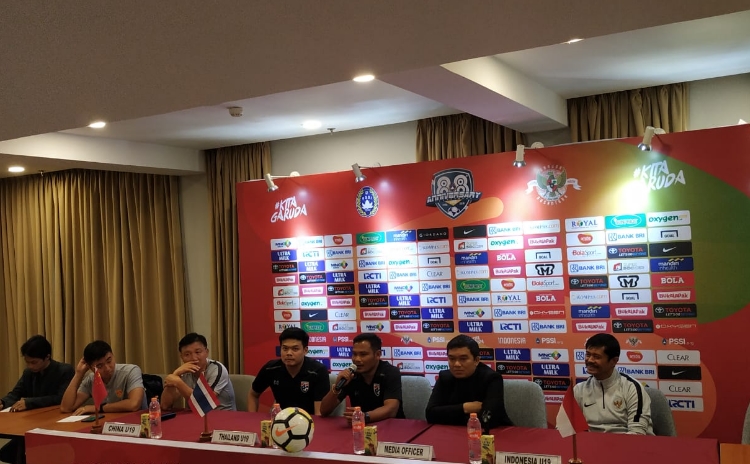 Ucapan Terima Kasih dari Indra Sjafri untuk Timnas China U-19 dan Thailand
