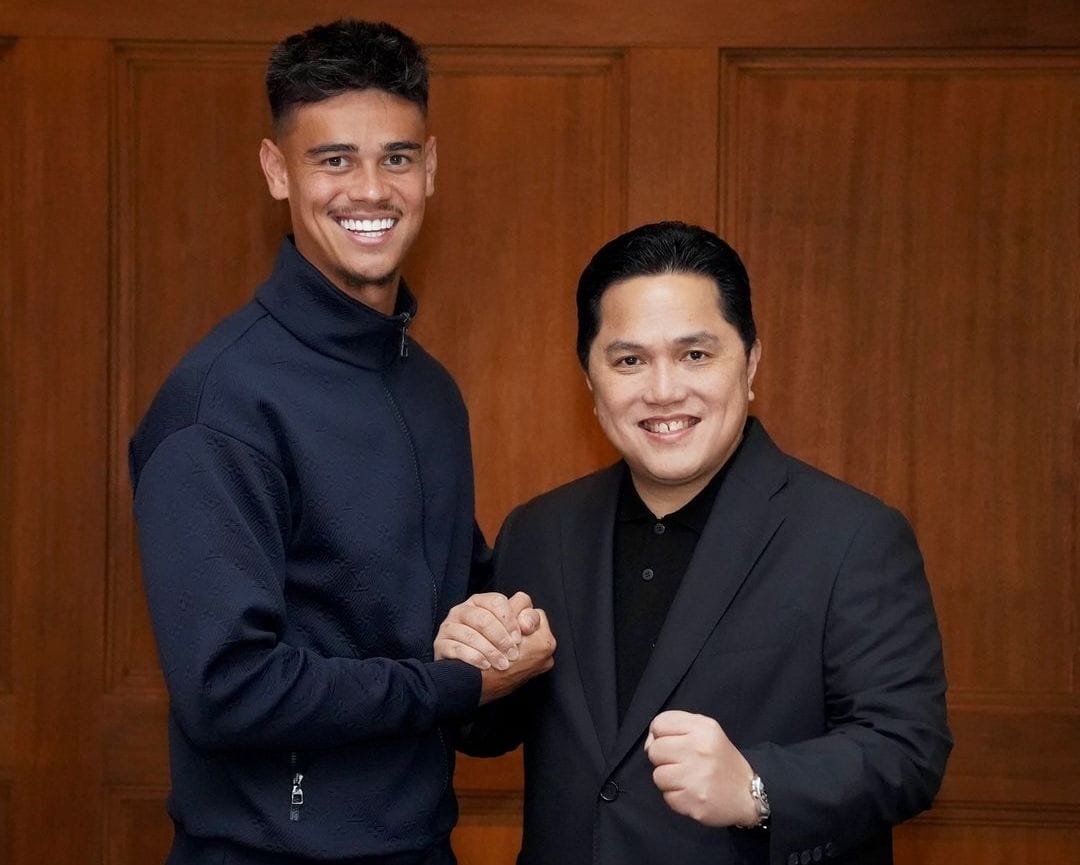 Bertemu Ketum PSSI Erick Thohir, Mees Hilgers dan Eliano Reijnders Merasa Terhormat