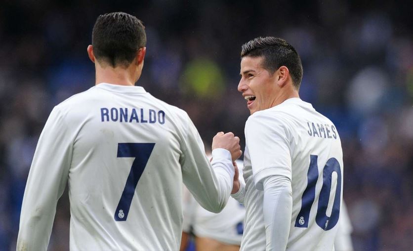 James Rodriguez Akui Dibujuk Cristiano Ronaldo untuk Gabung Juventus