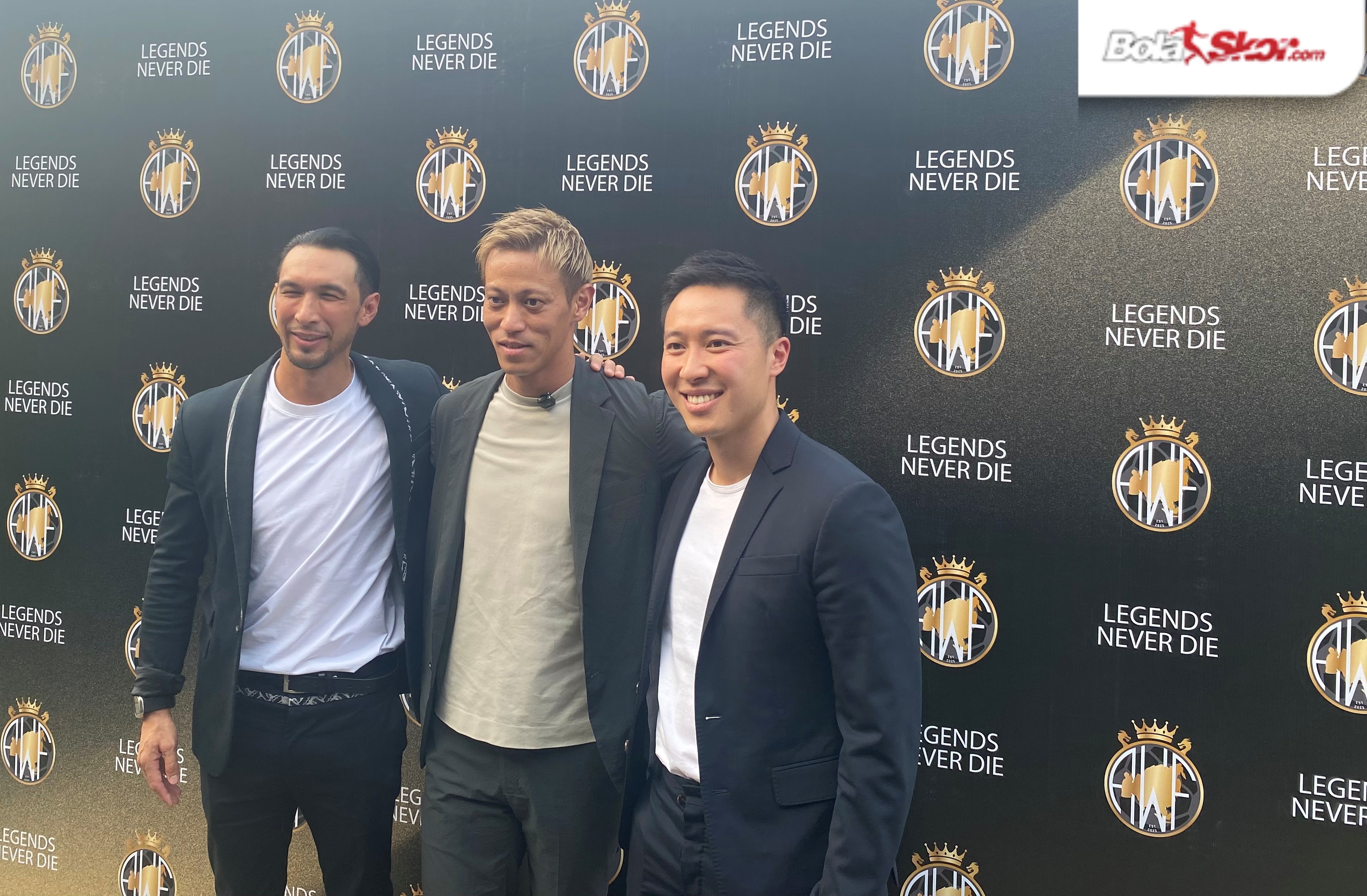 Asia Warriors Football Diluncurkan, Legenda Sepak Bola Benua Kuning Kembali Bertarung di Lapangan Hijau