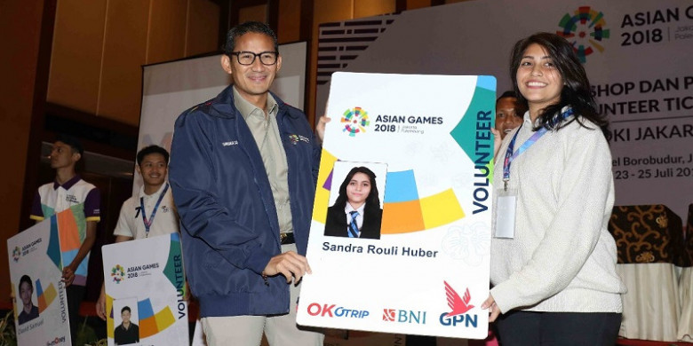 13 Ribu Volunteer Gratis Naik Transjakarta Selama Asian Games 2018