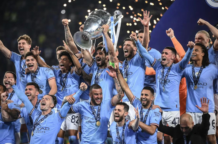 Komputer Super Prediksi Man City Juara Liga Champions, Atletico Punya Peluang Terkecil 