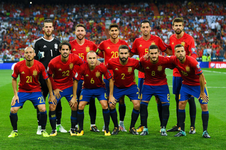 Profil Tim Unggulan Piala Dunia 2018: Spanyol