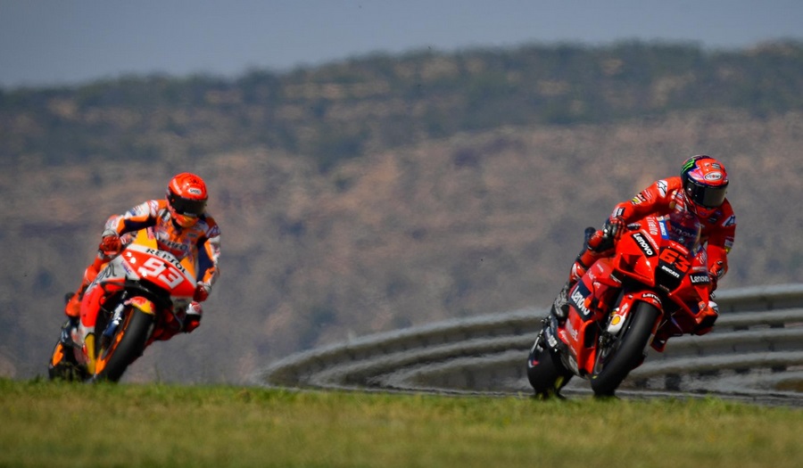 Api Marc Marquez Kembali Menyala