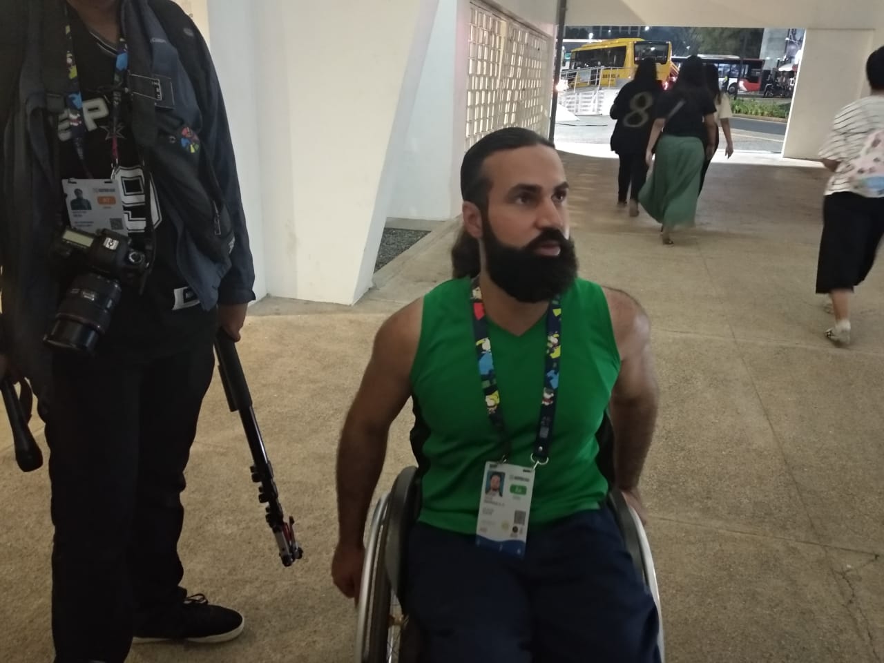 Atlet Palestina Puji Volunteer dan Staff Asian Para Games 2018