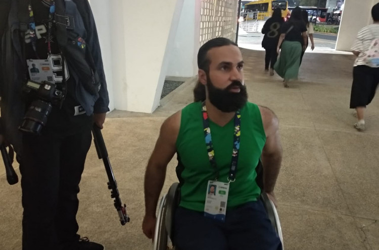 Atlet Palestina Puji Volunteer dan Staff Asian Para Games 2018
