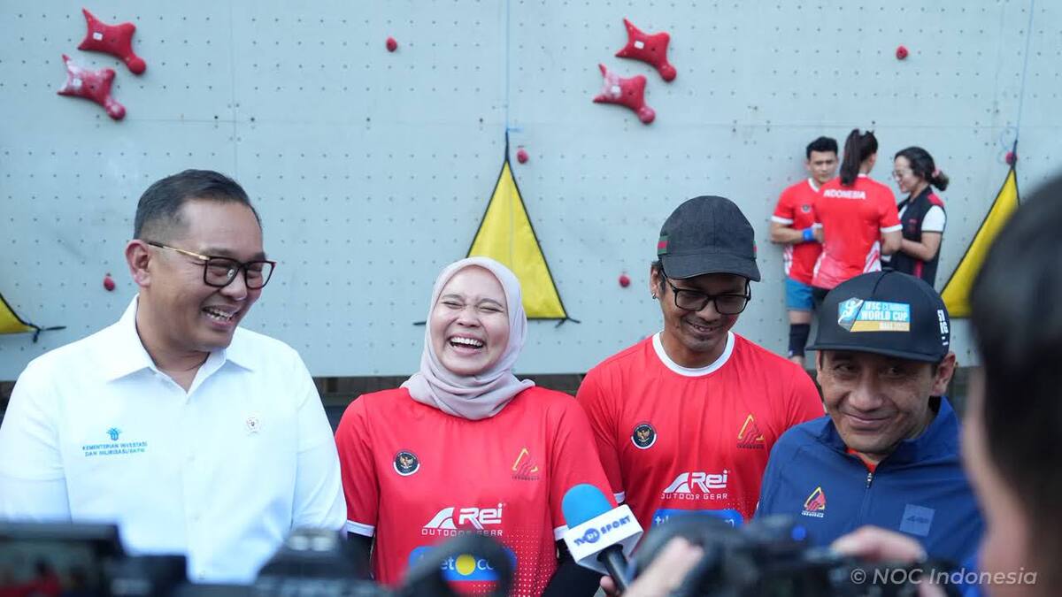 FPTI targetkan bawa pulang 2 medali emas dari Asian Games 2026. (NOC Indonesia)