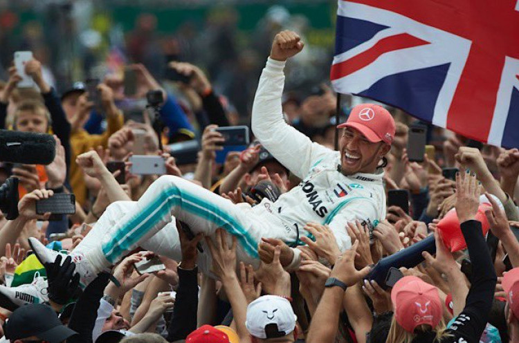 Lomba F1 GP Inggris: Cetak Rekor di Silverstone, Lewis Hamilton Terkenang Momen 2008 