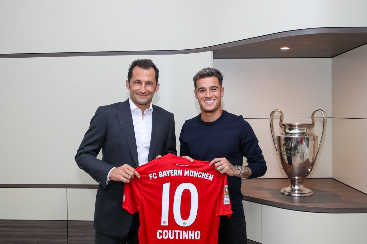 Barcelona Pinjamkan Philippe Coutinho ke Bayern Munchen