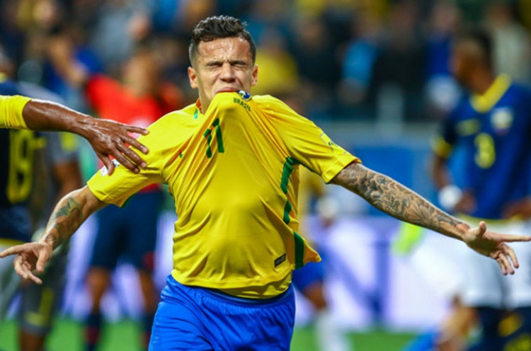 Tite Siapkan Coutinho Jadi Bintang Utama Brasil