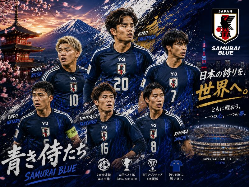 Mimpi Besar Jepang: Piala Dunia 2026 Jadi Pijakan Menuju Target Juara 2050