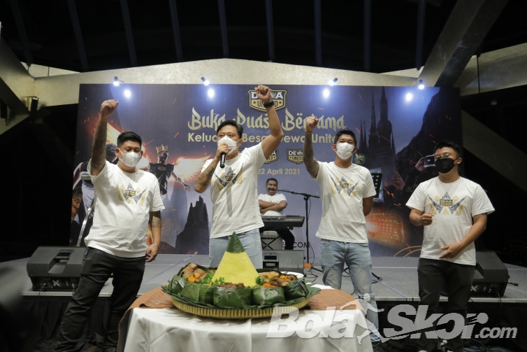 Buka Puasa Bersama, Founder Dewa United Berbagi Motivasi