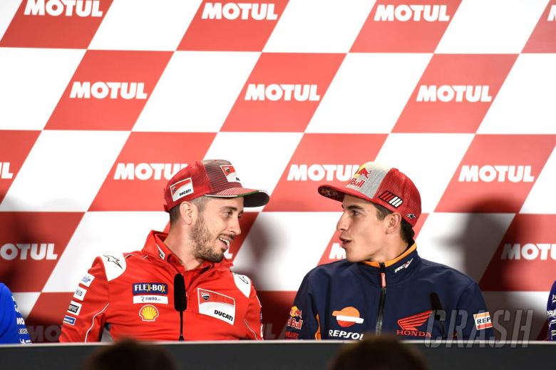 Konferensi Pers GP Jepang: Marc Marquez dan Andrea Dovizioso Duduk Bersebelahan, Berikut Situasinya
