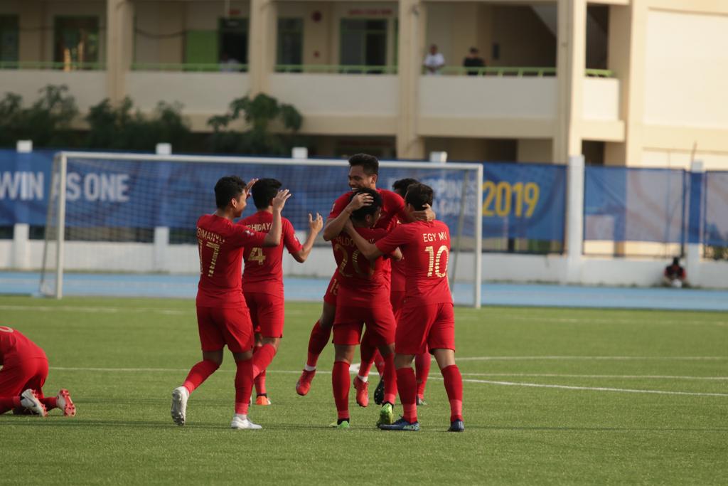SEA Games 2019: Timnas Indonesia U-23 Melaju ke Semifinal Usai Bantai Laos 4-0