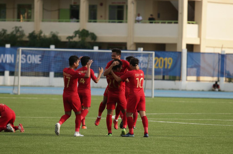 SEA Games 2019: Timnas Indonesia U-23 Melaju ke Semifinal Usai Bantai Laos 4-0