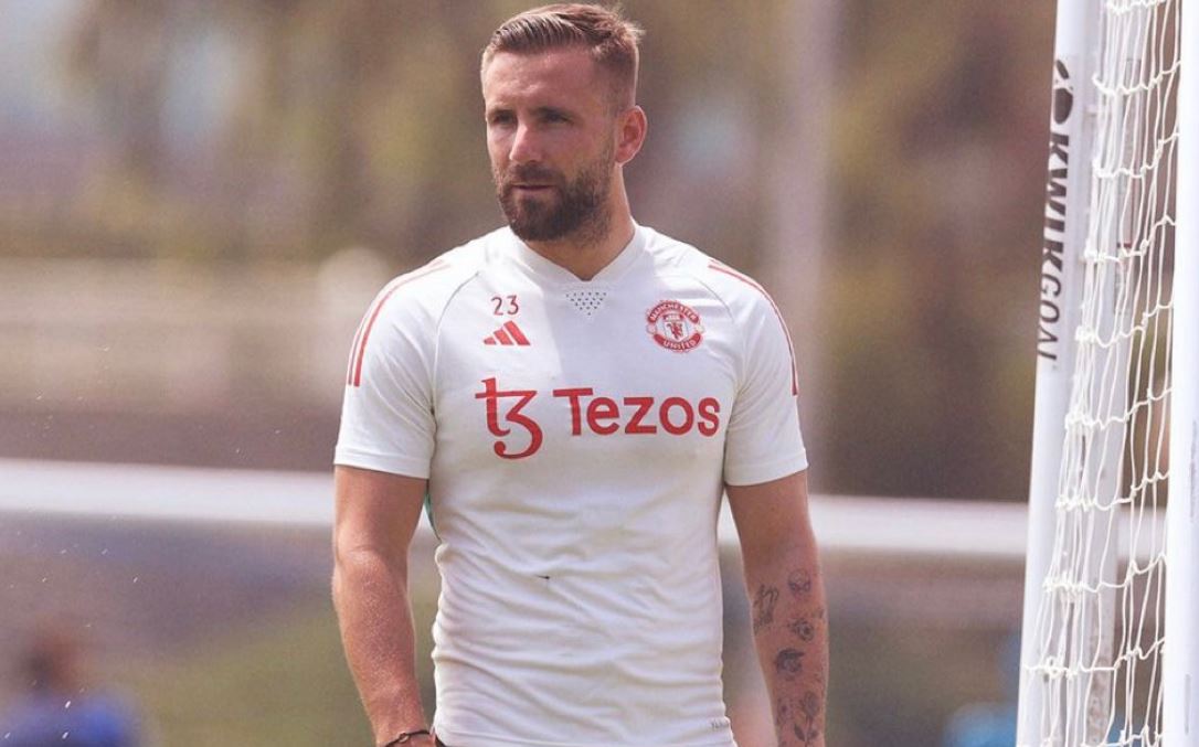 Kabar Baik untuk Manchester United, Luke Shaw Kembali Berlatih