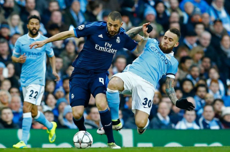 Manchester City Vs Real Madrid: Karim Benzema Jadi Sorotan