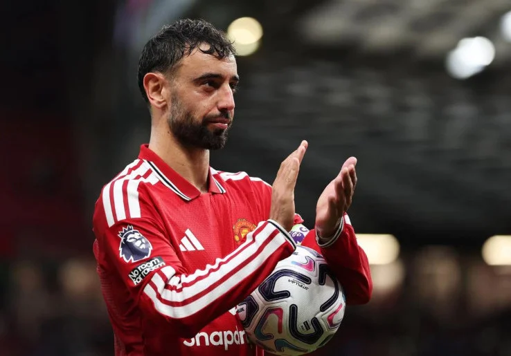 Sederet Statistik dari Pesta Gol Manchester United di Old Trafford: Bruno Fernandes on Fire