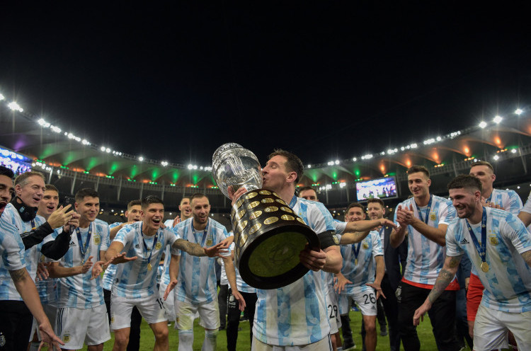 7 Fakta Menarik Argentina Juara Copa America 2021: Akhir Penantian Lionel Messi