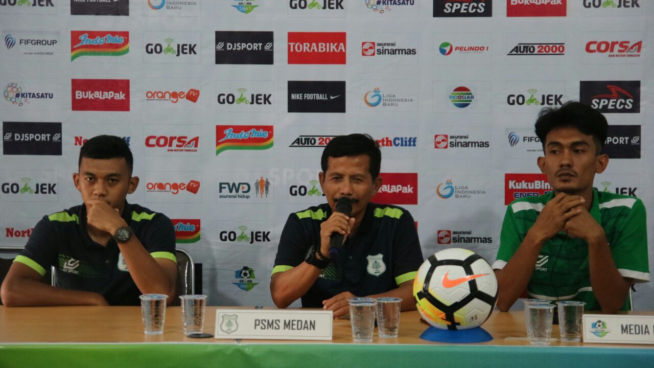 Ini Syarat yang Harus Dipenuhi agar PSMS Kalahkan Persija Menurut Djadjang