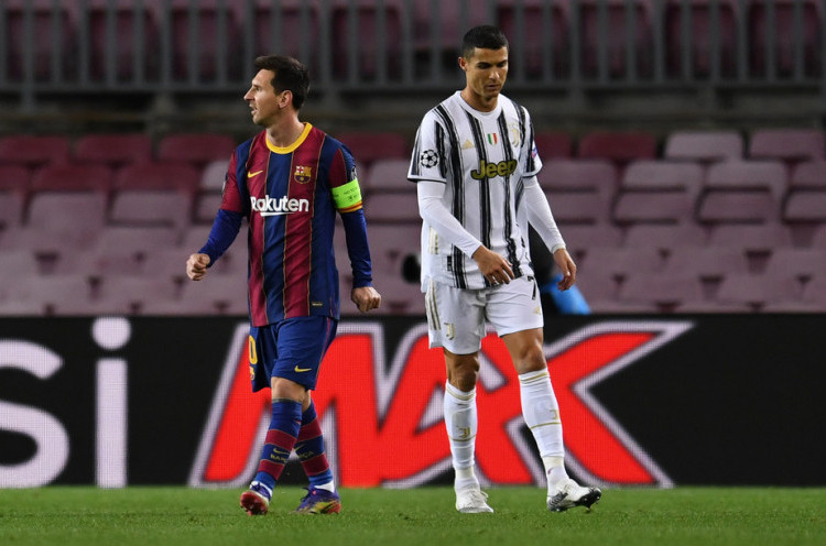 Tanpa Tedeng Aling-Aling, Ronaldo Sebut Messi Lawan Terhebat