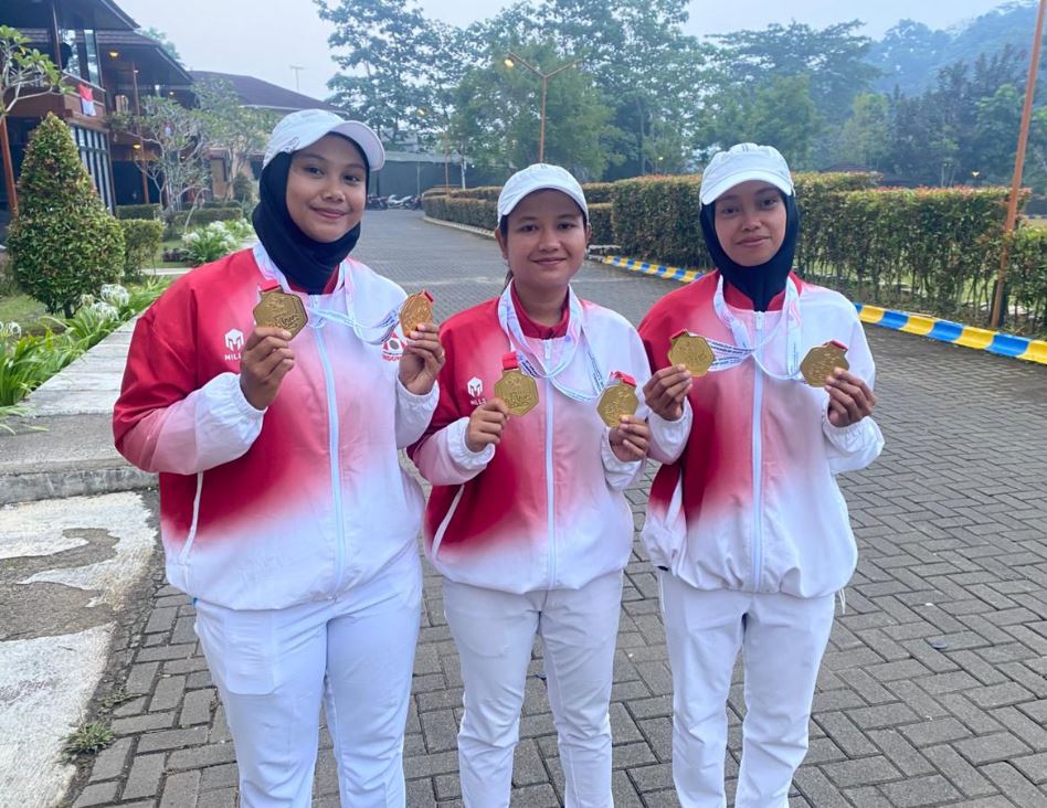 Raih Dua Medali Emas, Atlet Woodball Putri Persembahkan untuk Indonesia dan Pengurus PB IWbA