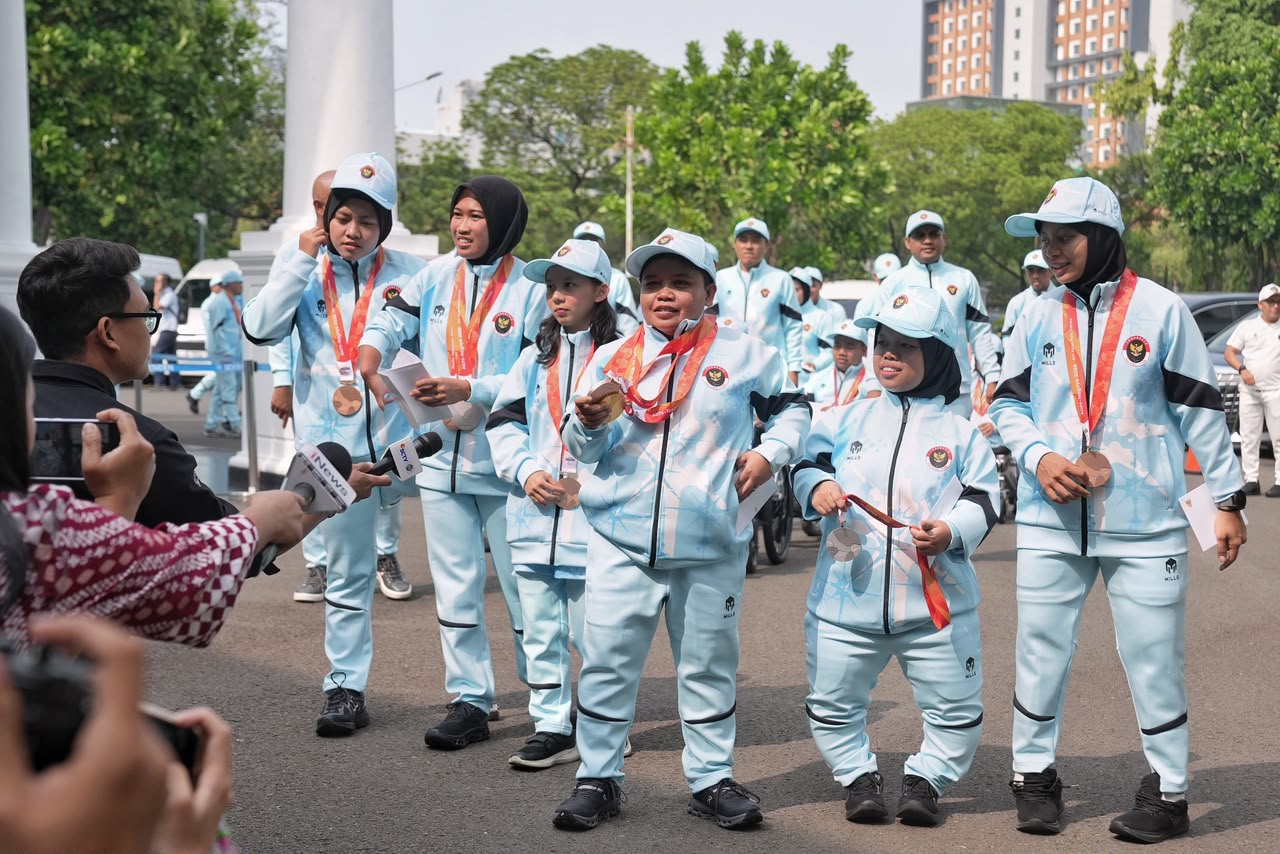 Peraih medali di Asian Para Games 2026. (dok. Kemenpora)
