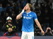 Napoli Lolos ke Liga Champions, Rasmus Hojlund Resmi Berpisah dengan Manchester United