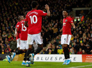 Norwich City 1-3 Manchester United: Dua Penalti Gagal, Setan Merah Pulang Bawa Tiga Poin 