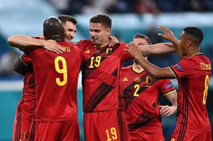 Klasemen Sementara Grup B Piala Eropa 2020: Belgia Kokoh di Puncak