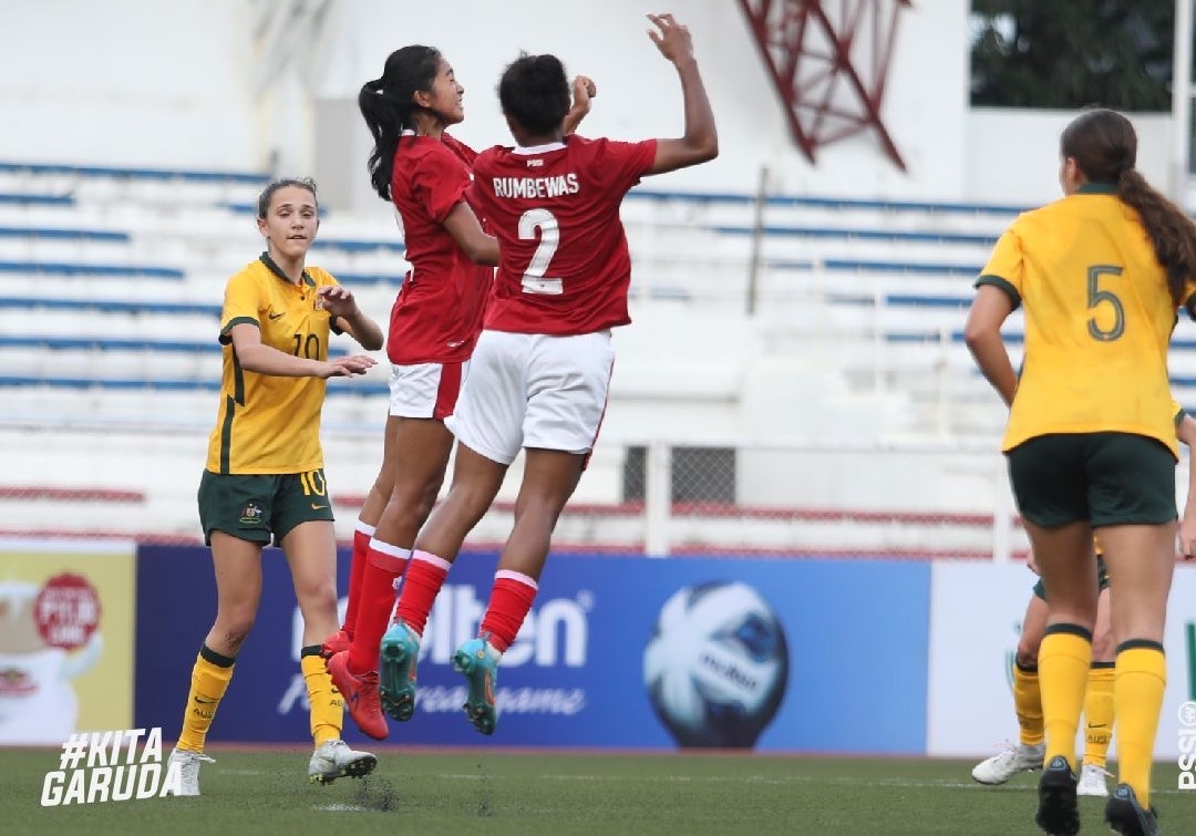 Piala AFF Wanita 2022: Amy Sayer Gemilang, Timnas Putri Indonesia Kalah 0-4 dari Australia